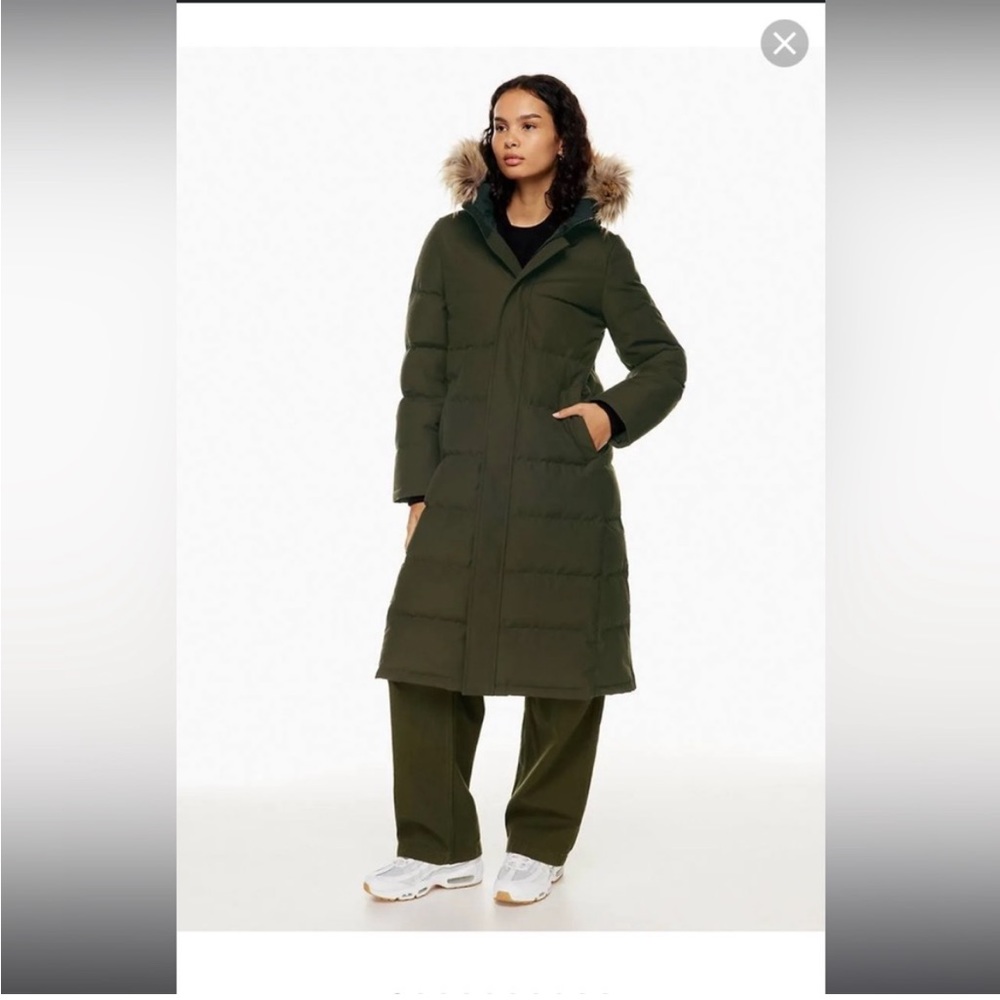 Aritzia Powder Parka long